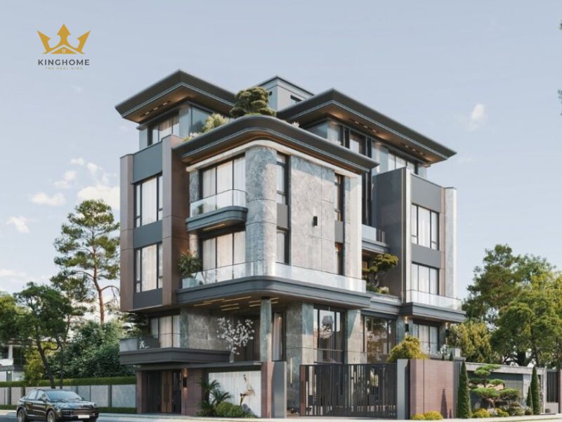 13-Thiết kế biệt thự cần tận dụng được lợi thế 2 mặt tiền