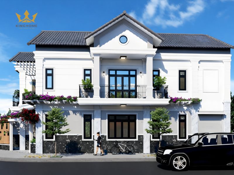 14-Xây dựng biệt thự 2 tầng 2 mặt tiền cần chú ý an toàn