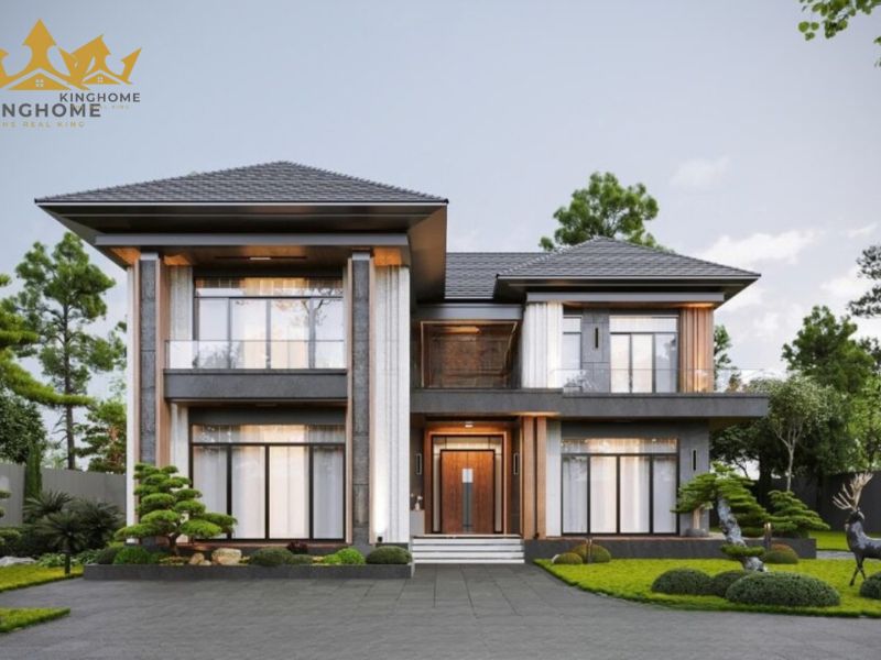 15-Vẻ đẹp kiêu hãnh và duyên dáng của căn biệt thự VK25017