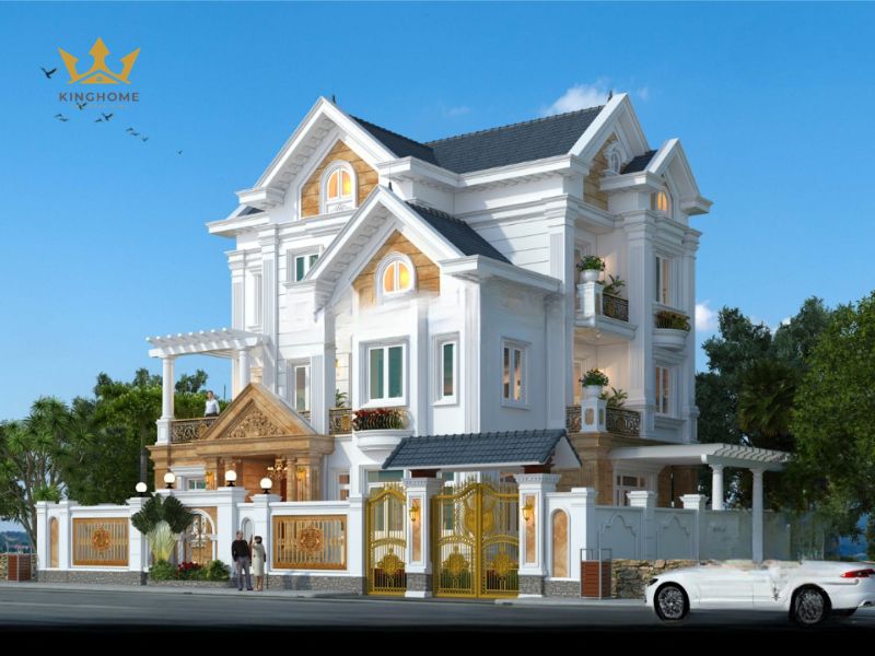 16-Mẫu biệt thự 4 tầng đẹp giật cấp bề thế