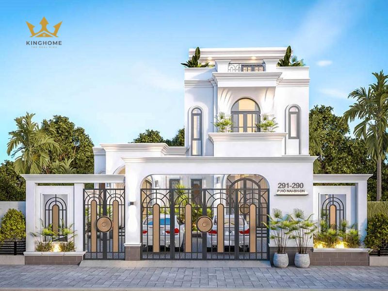 18-KING HOME thiết kế và thi công biệt thự trọn gói