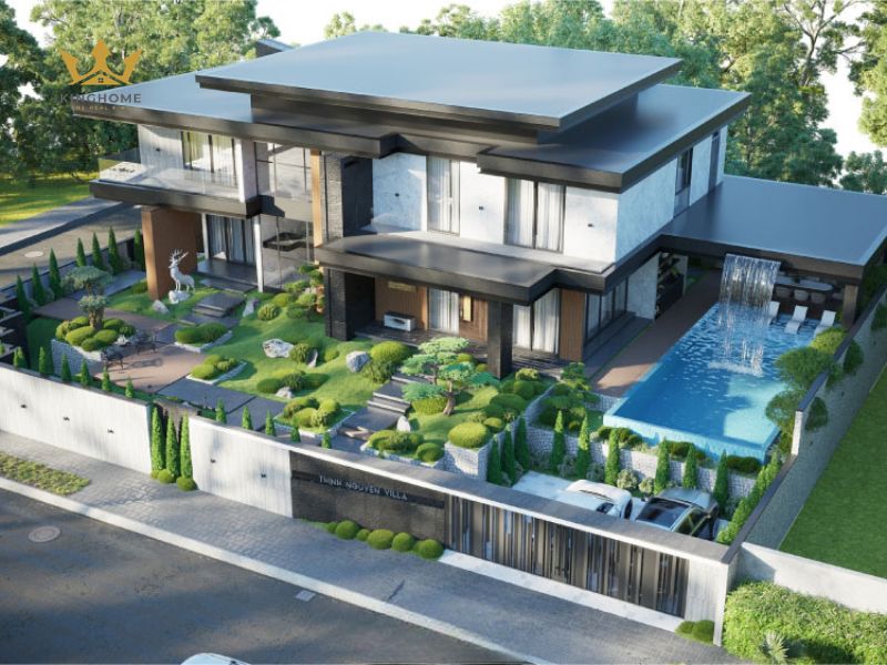 2-Vẻ đẹp bền vững, hiện đại không lỗi mốt của mái bằng