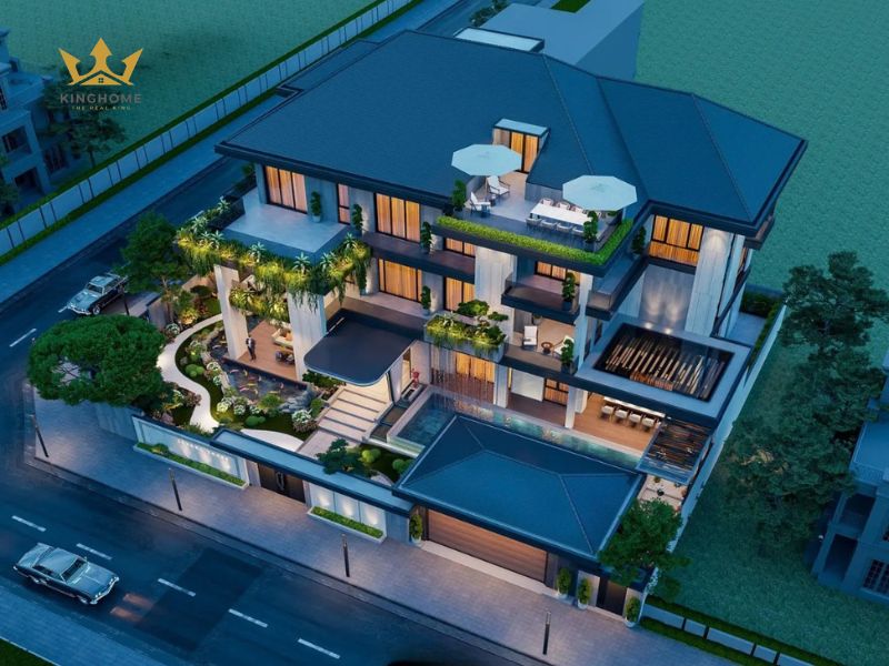2-Giá trị tiện ích và nghỉ dưỡng trong căn biệt thự hiện đại 3 tầng