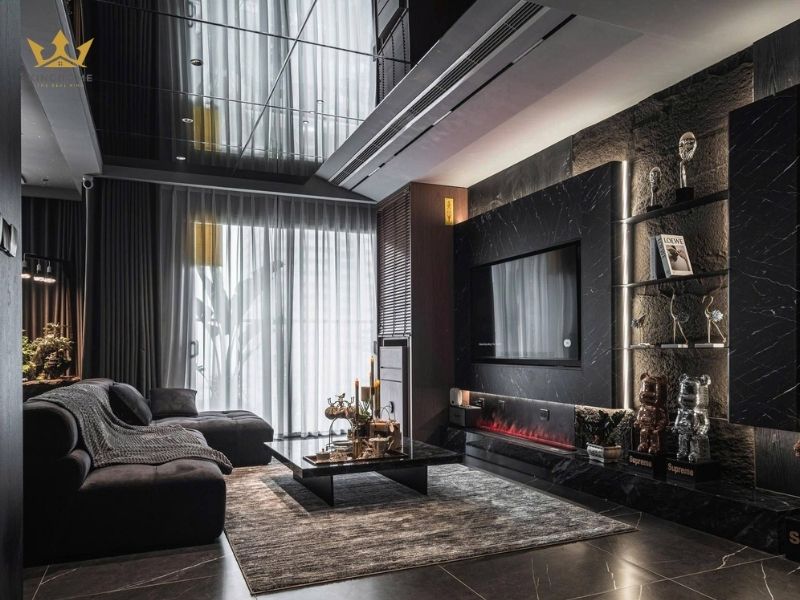 Diện tích 50m2 rộng mang tới không gian sống đẳng cấp