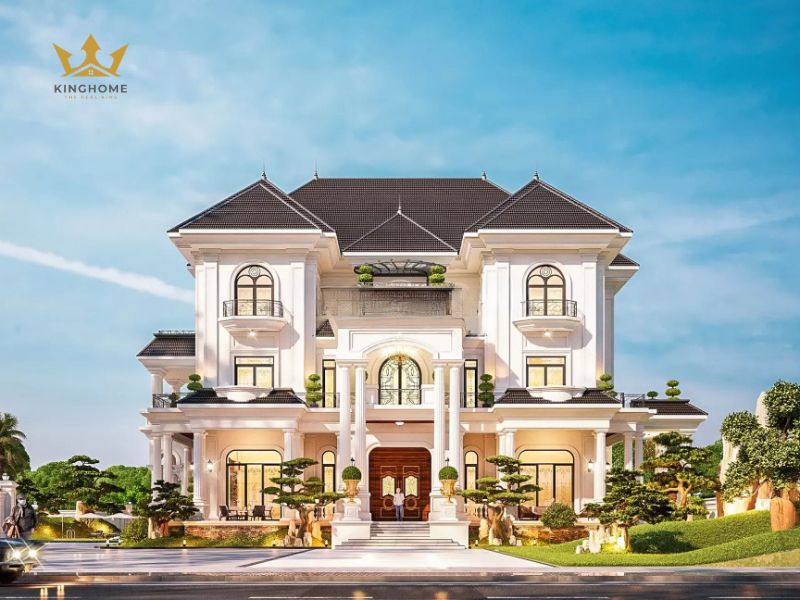 9-Biệt thự nhà vườn mang đậm nét kiến trúc hoài cổ tại Thanh Hóa