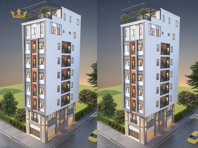 Mẫu thiết kế nhà chung cư mini cho khu đất có diện tích nhỏ