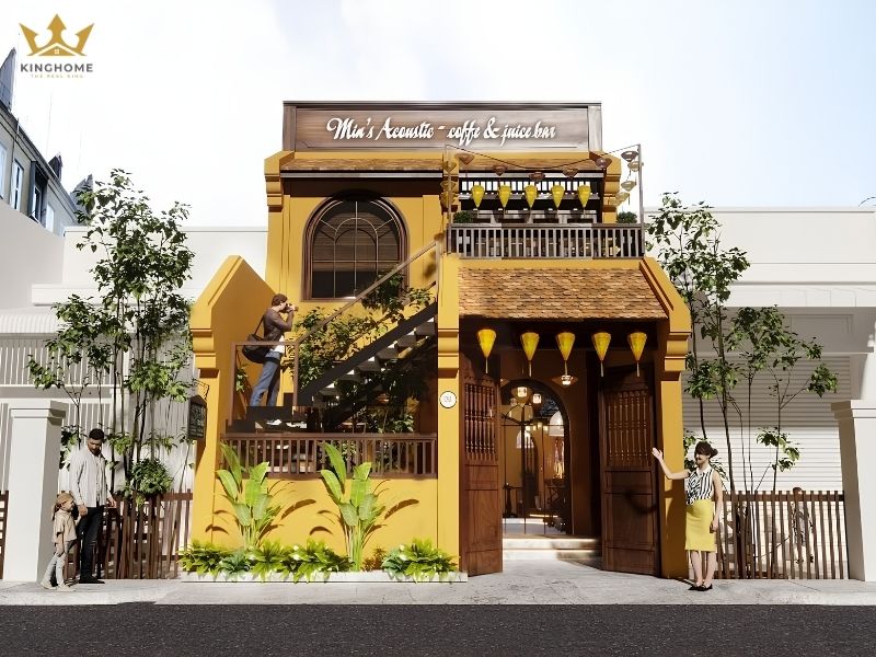 Mẫu nhà hàng chay truyền thống được ưa chuộng 