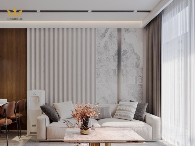 Thiết kế căn hộ mini 20m2 với 2 phòng ngủ 