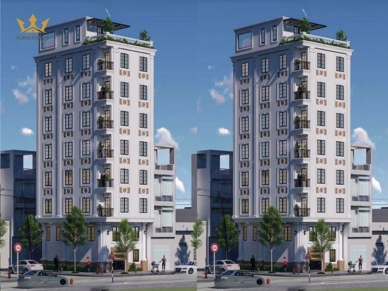 Tầng hầm của chung cư được tận dụng làm không gian để xe 