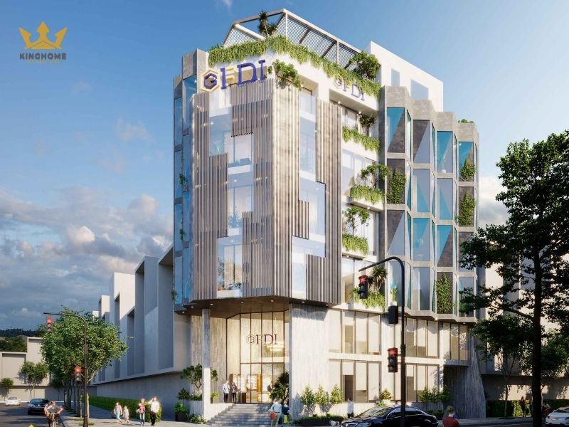 Phong cách hiện đại giúp tăng tính thẩm mỹ cho công trình 