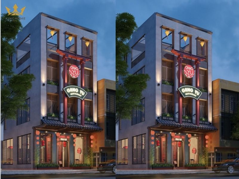 Thiết kế nhà hàng phong cách Trung Hoa nổi bật 