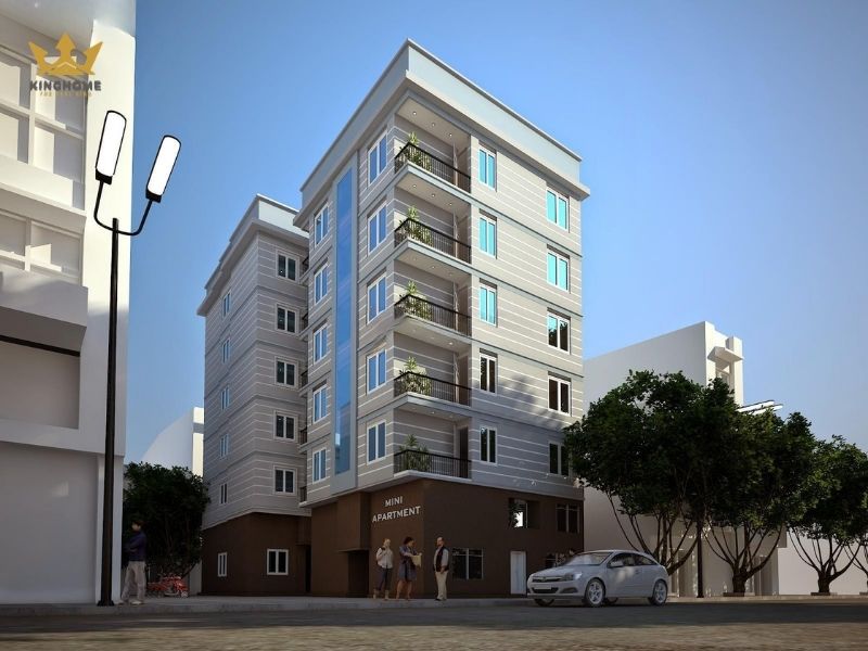 Mẫu thiết kế tối giản tập trung chủ yếu vào công năng của các phòng