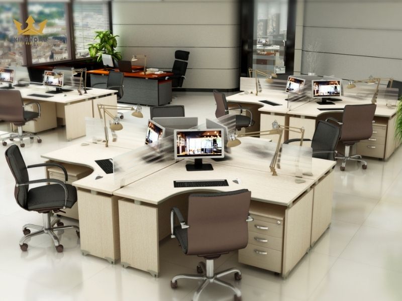 Thiết kế văn phòng thông minh giúp tiết kiệm diện tích 