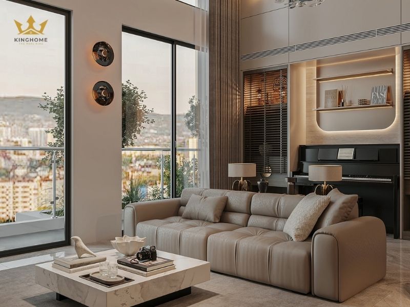 Dự án thiết kế nhà chung cư đẹp 70m2 Sunshine nổi bật