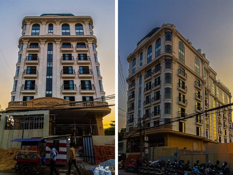 Thiết kế tổng thể cho khách sạn 3 sao