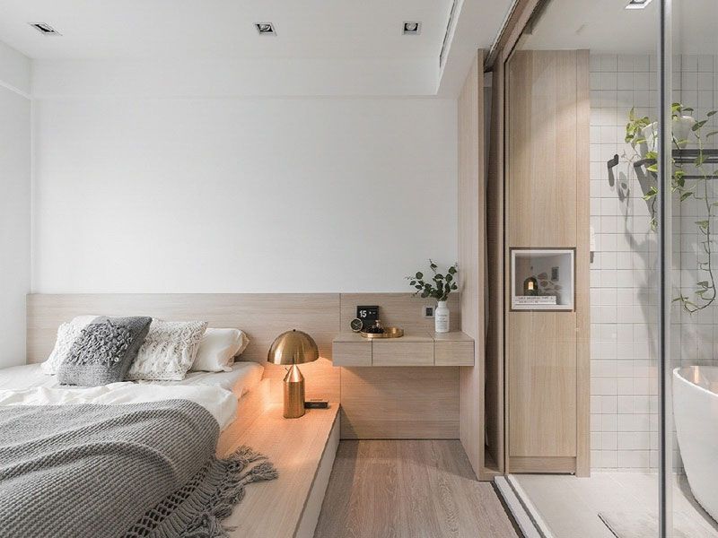 Thông thường diện tích phòng ngủ rơi vào tầm 15-20m2