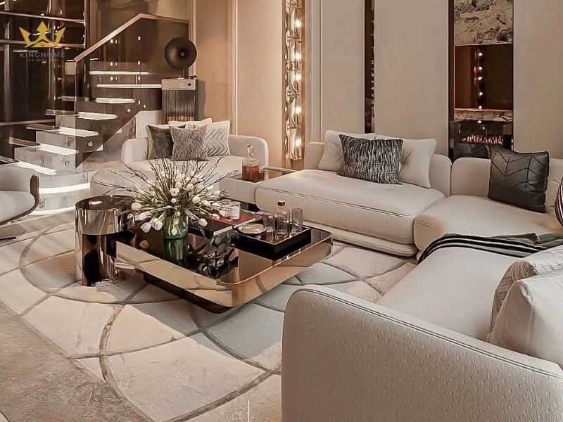 Thiết kế hài hòa giữa vật liệu, chất liệu và ánh sáng 