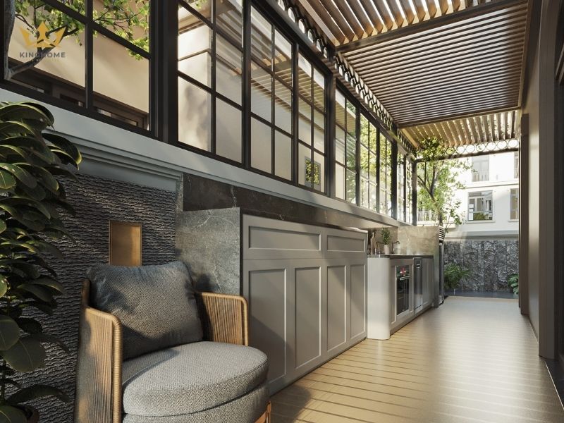 Thiết kế lấy sáng tự nhiên cùng hệ đèn led nổi bật