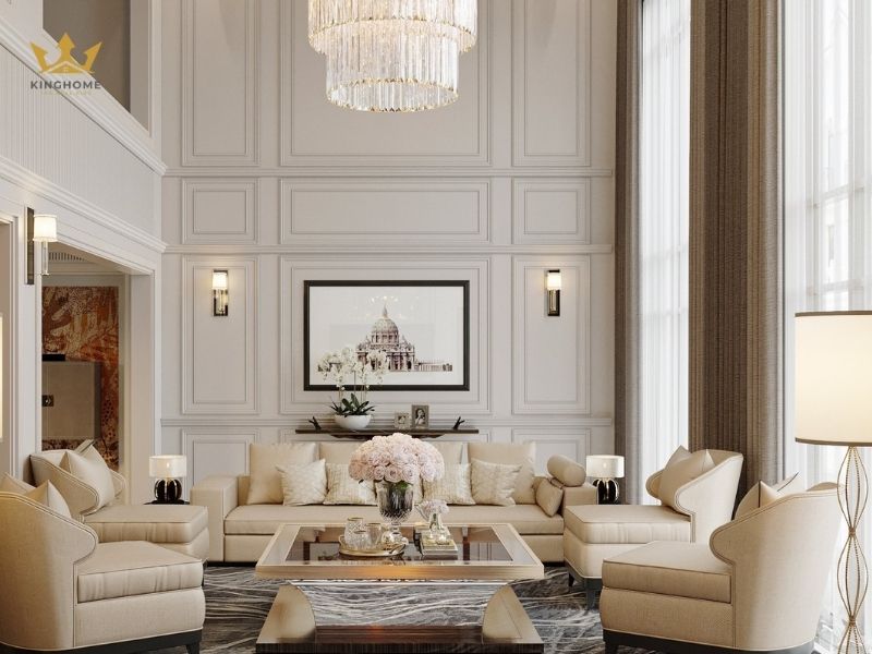 Dự án thiết kế nội thất tân cổ điển Vinhomes Cổ Loa 