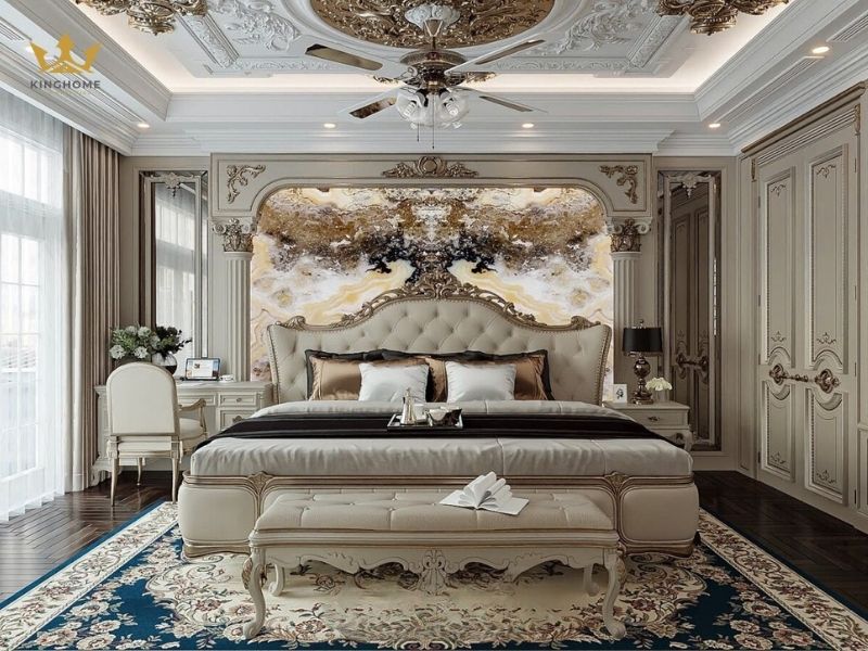 Không gian phòng ngủ được gia chủ đầu tư 