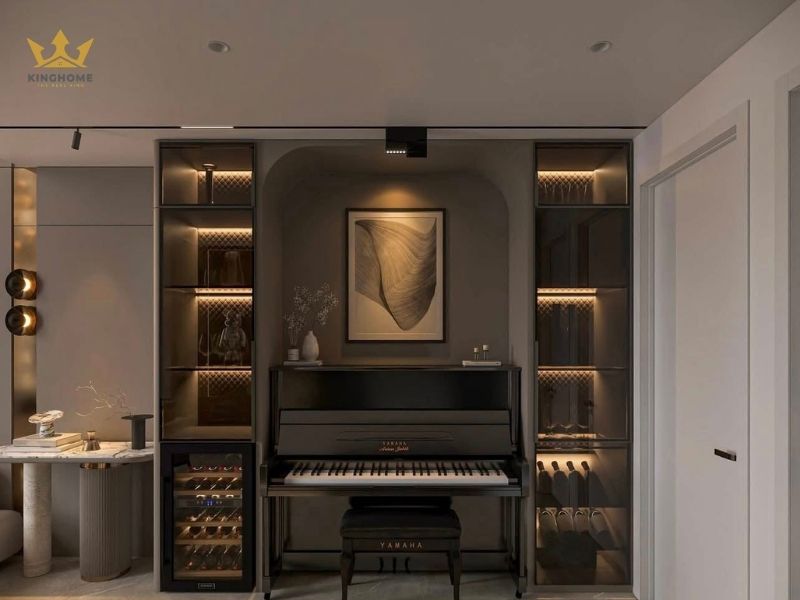 Không gian giải trí và sinh hoạt chung của cả gia đình
