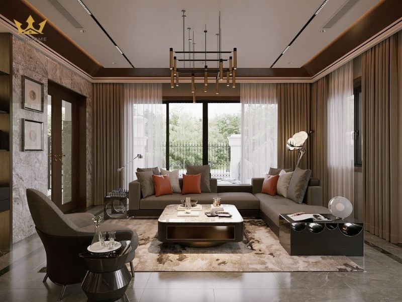 Mẫu thiết kế nội thất hiện đại Ninh Bình sang trọng