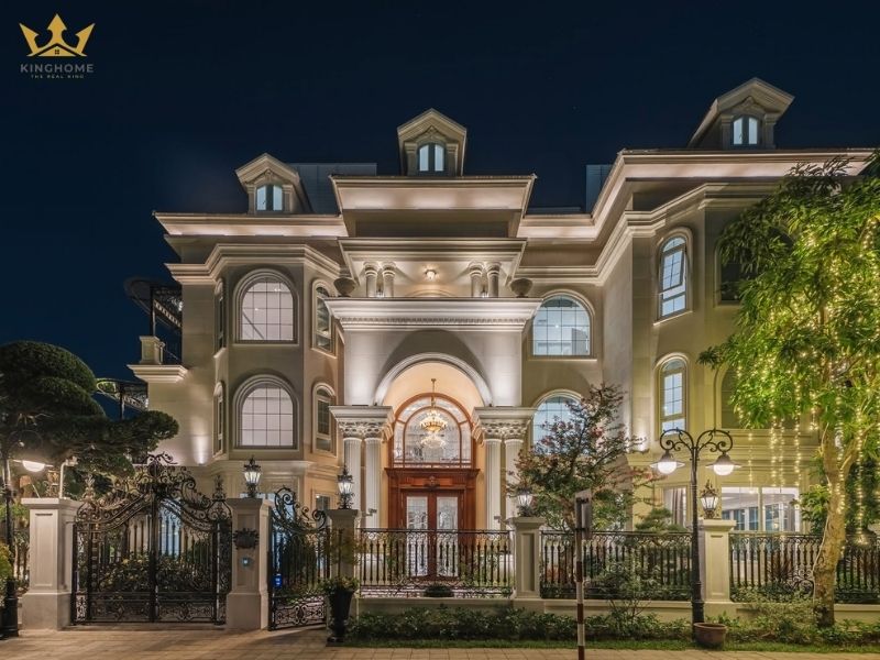 Thi công turnkey biệt thự Vinhomes trọn gói từ thiết kế tới thi công 