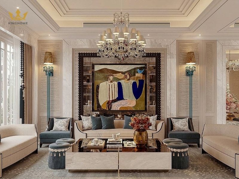 Thiết kế nội thất Vinhomes Harmony phong cách Châu Âu 