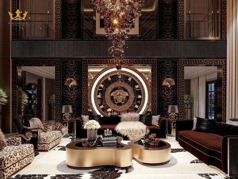 Phong cách Luxury thể hiện dấu ấn riêng của gia chủ 