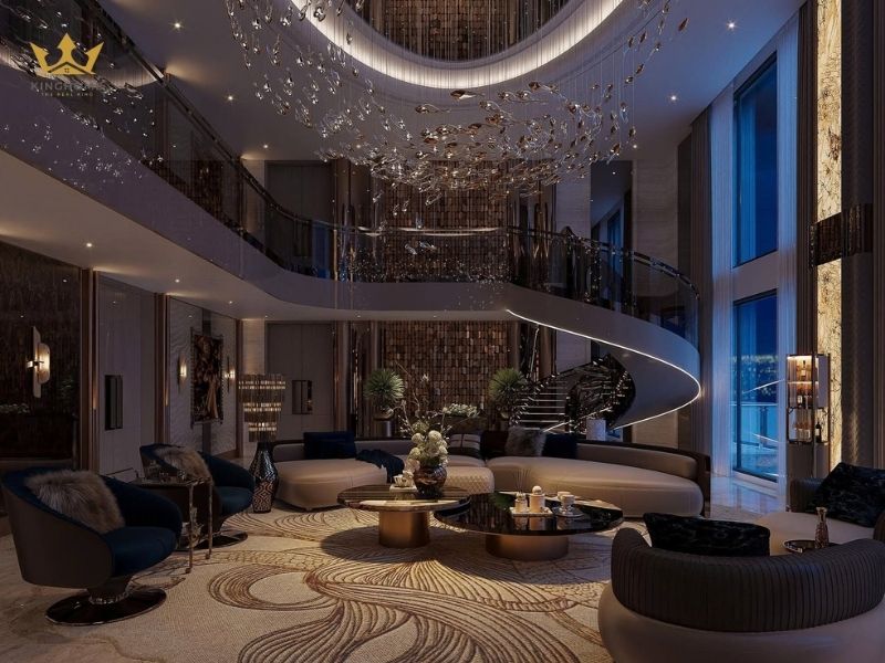 Thiết kế nội thất biệt thự Ba Vì nghỉ dưỡng 