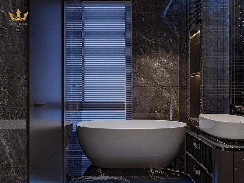Thiết kế phòng tắm chuẩn spa cho gia chủ 