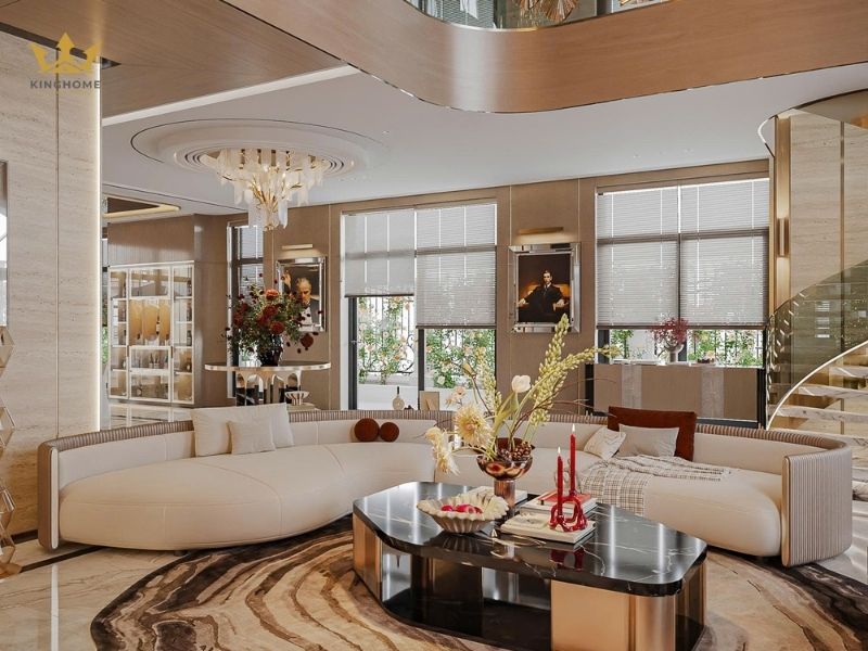 Mẫu thiết kế nội thất biệt thự Luxury Quảng Ninh đẳng cấp 
