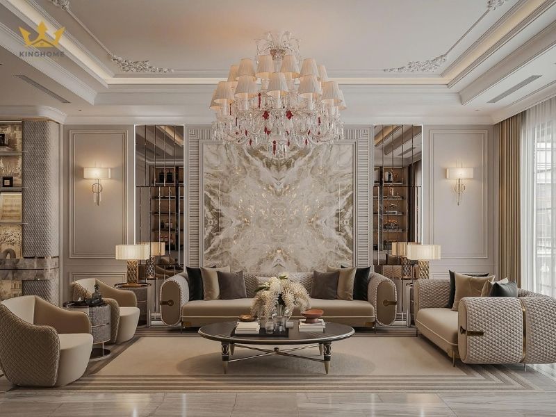 Thiết kế thi công nội thất Villa Đông Anh trọn gói