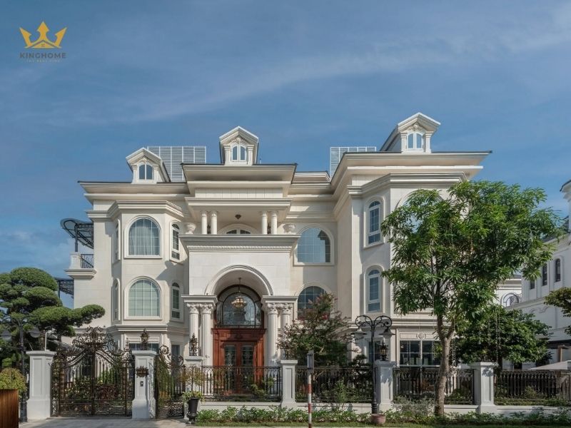 Thi công turnkey biệt thự Vinhomes Long Biên Riverside