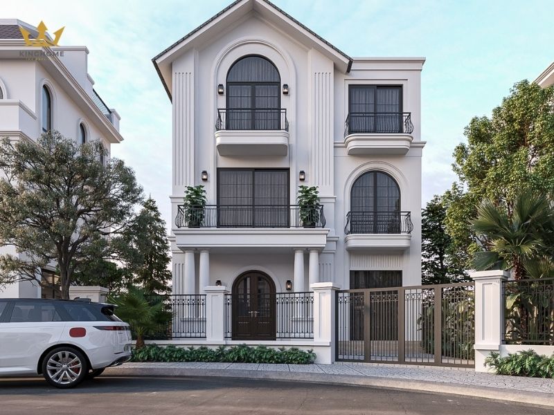 Thiết kế biệt thự đơn lập đẳng cấp và đầy đủ công năng