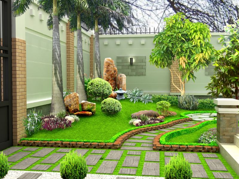 Kết hợp thêm tiểu cảnh 