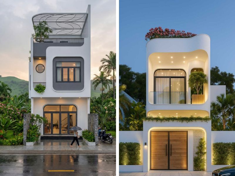 Mẫu thiết kế nhà phố 4x16 2 tầng đẹp