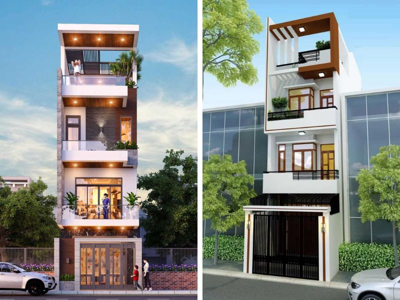 Thiết kế mẫu nhà phố 4x16