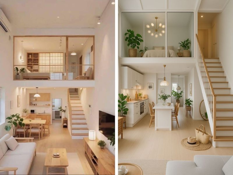 Thiết kế thêm gác lửng