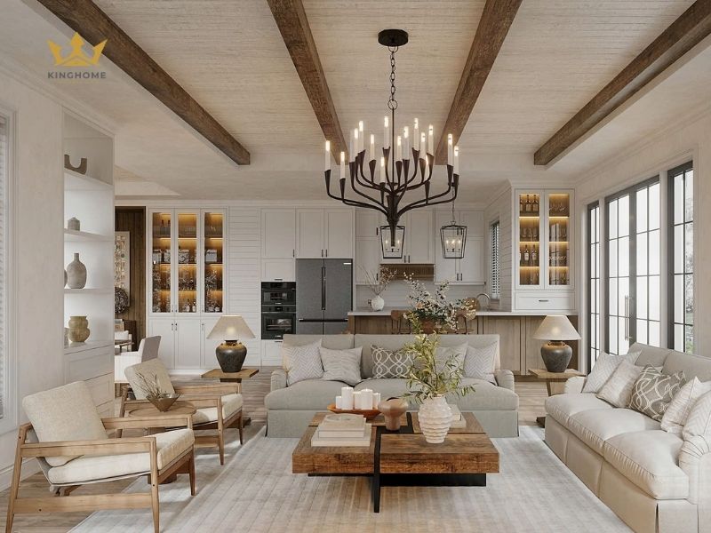 Thi công nội thất chung cư Vinhomes Cổ Loa độc đáo 