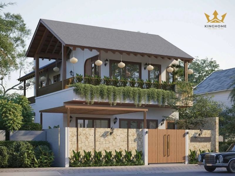 Tạo điểm nhấn với hệ mái độc đáo 