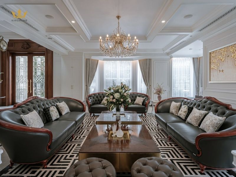 Dự án thiết kế thi công nội thất biệt thự đơn lập Vinhomes Cổ Loa 
