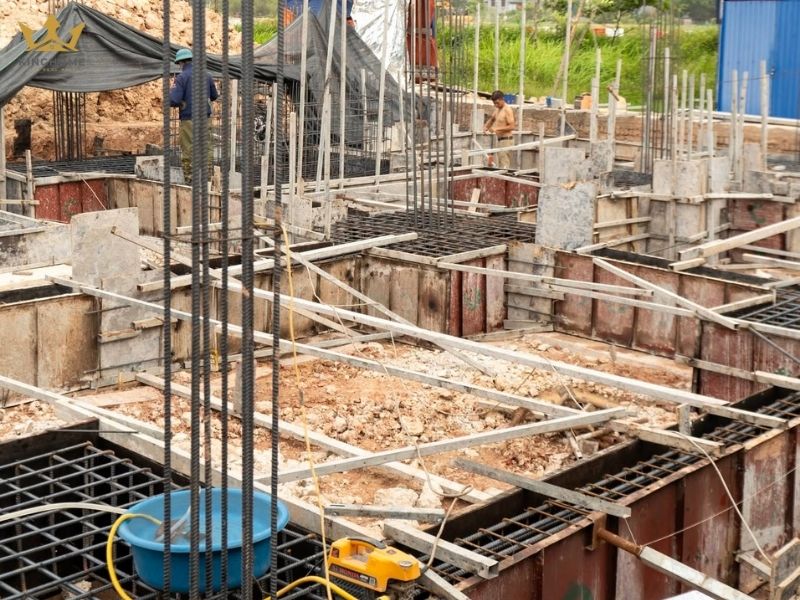 Thi công và hoàn thiện thi công phần thô