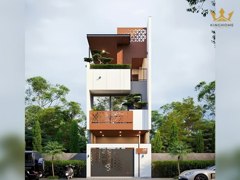 Phong cách xây nhà trọn gói hiện đại 