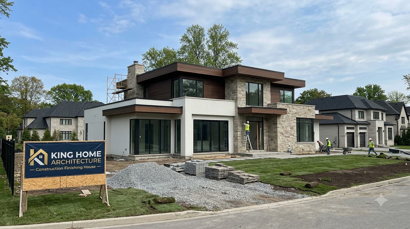 Thi Công Hoàn Thiện Nhà - Kiến trúc King home